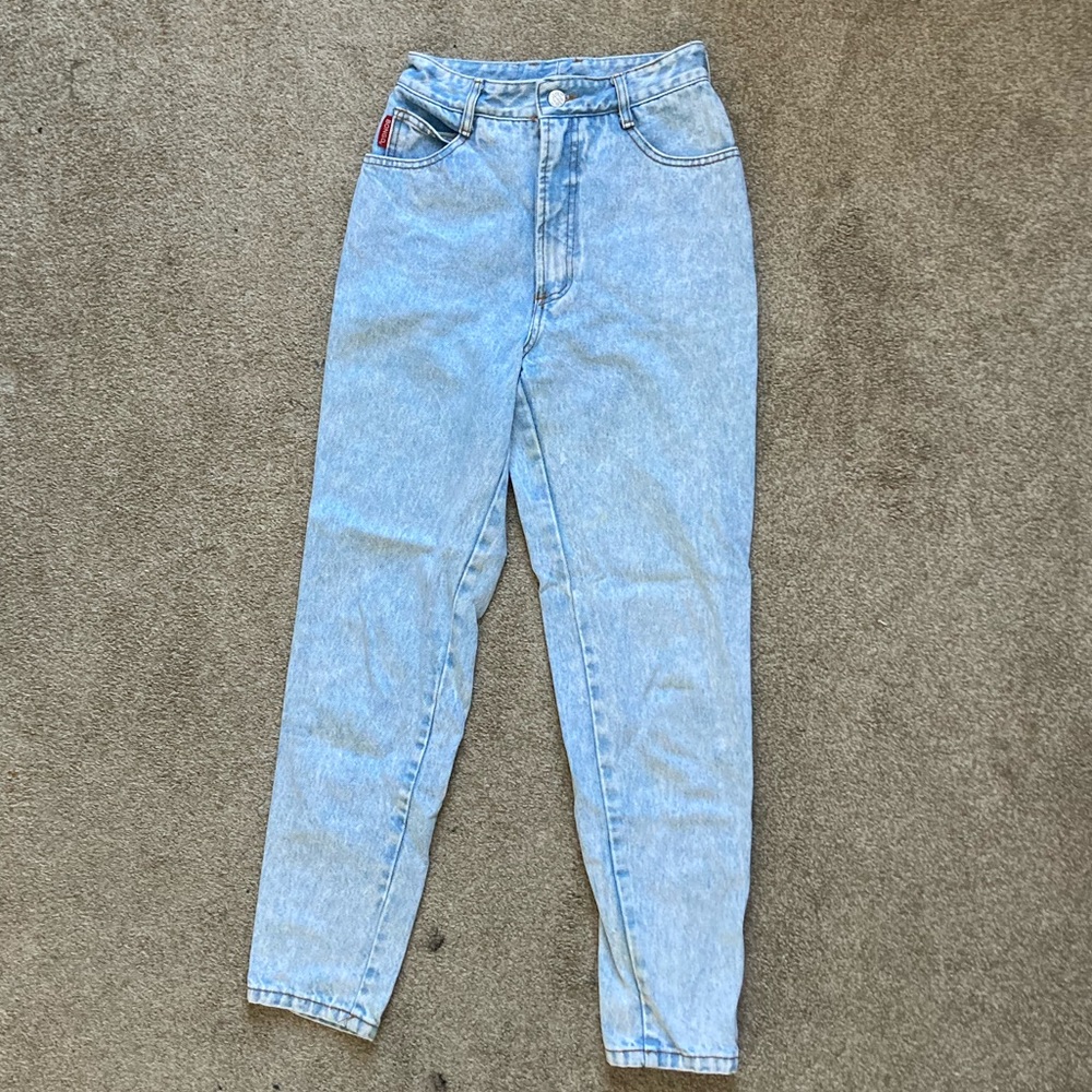 Vintage Acid Wash Bongo Mom Jeans
